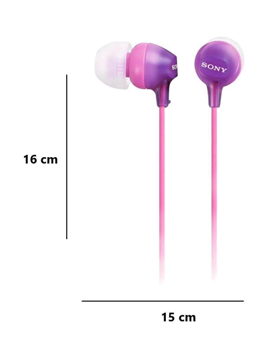 Audífonos In-Ear Mdr-Ex15Apvio alámbricos 3