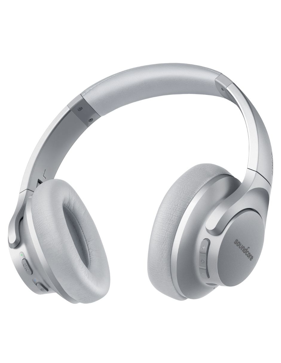 AUDÍFONOS OVER-EAR SOUNDCORE, PLATEADO