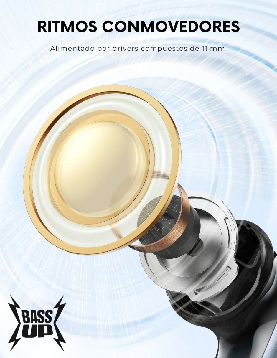 AUDÍFONOS IN-EAR SOUNDCORE A395, NEGRO