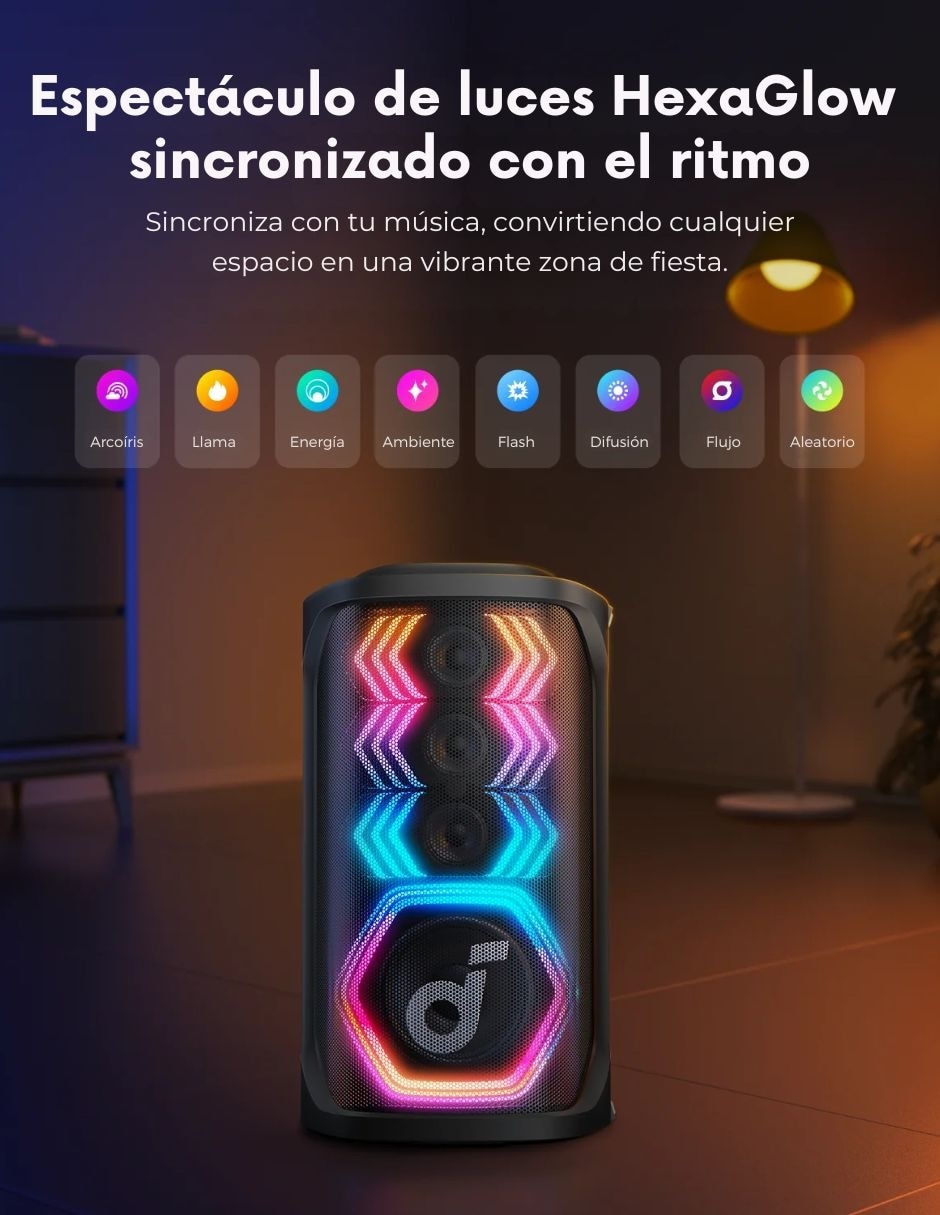 Bocina portátil Rave 3S bluetooth 6