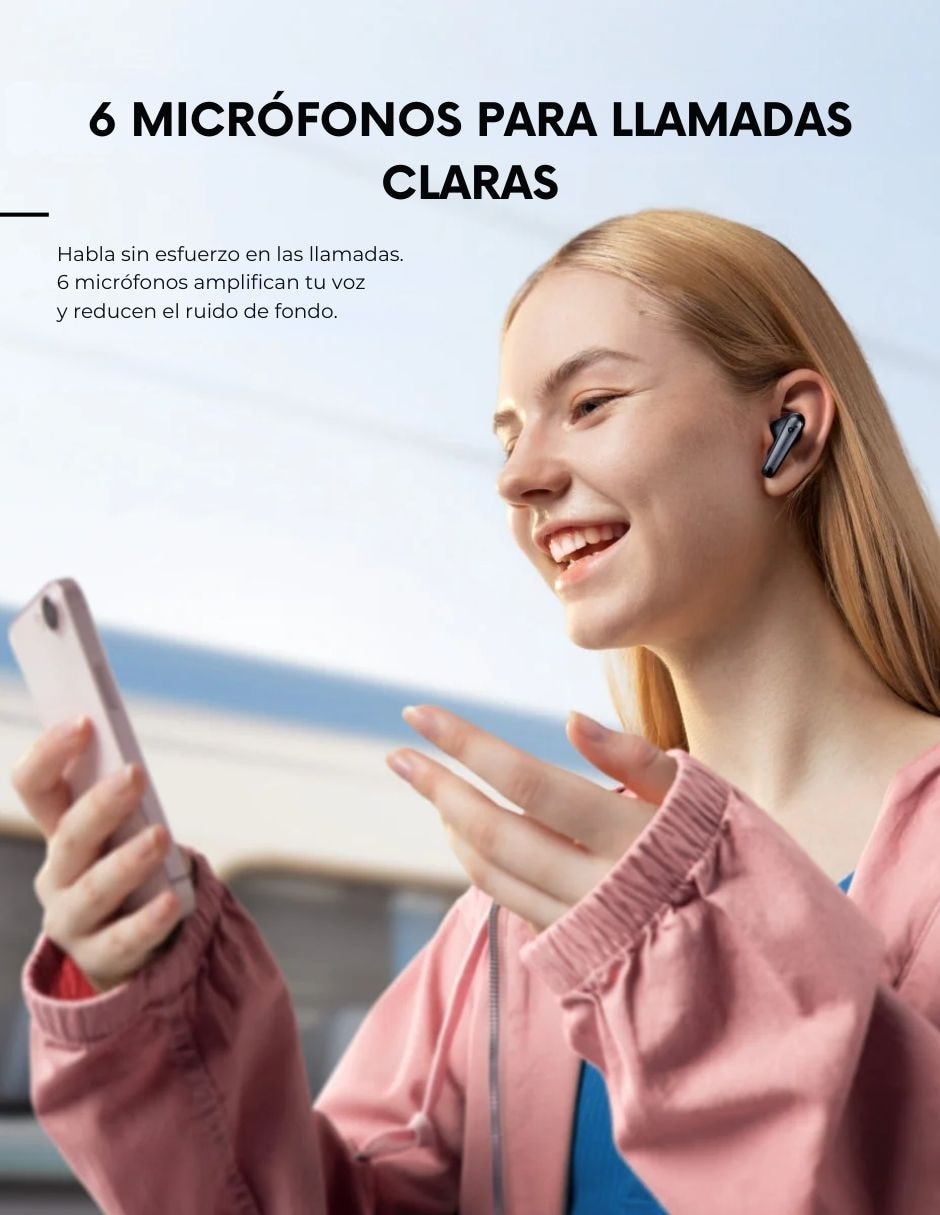 Audífonos In-Ear Liberty 4 inalámbricos con cancelación de ruido 9