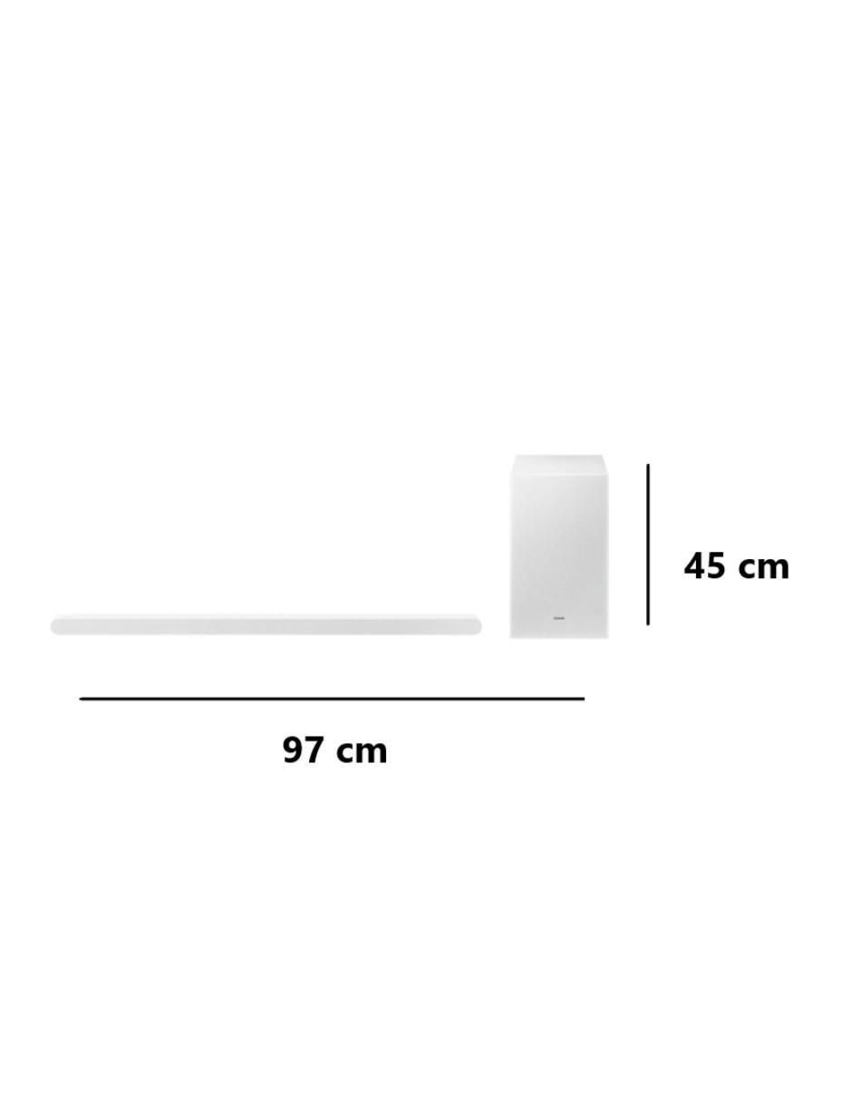 Barra de sonido HW-S701D con subwoofer 7