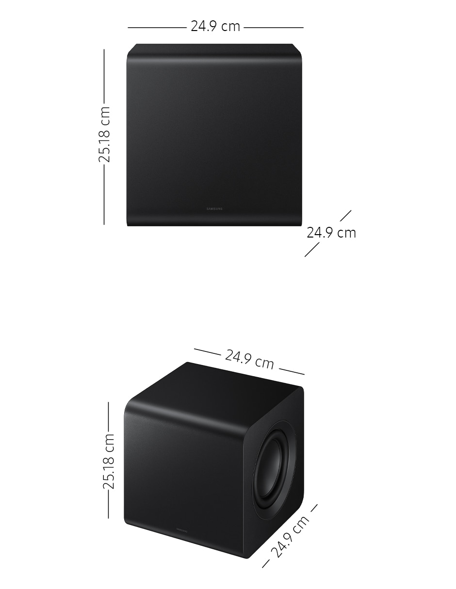 Barra de sonido HW-Q800F/ZX con subwoofer 10