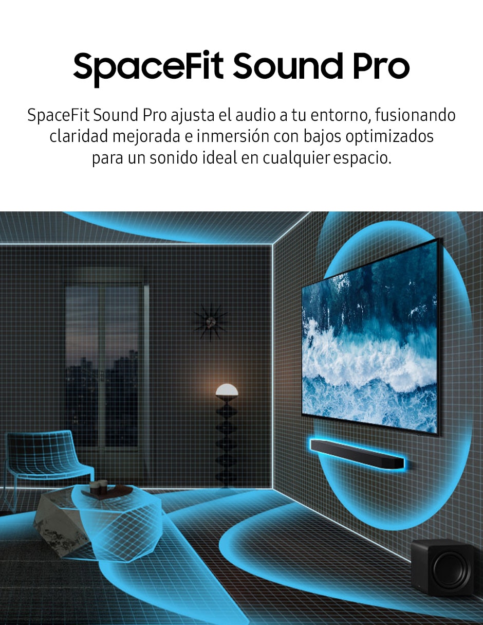 Barra de sonido HW-Q800F/ZX con subwoofer 7