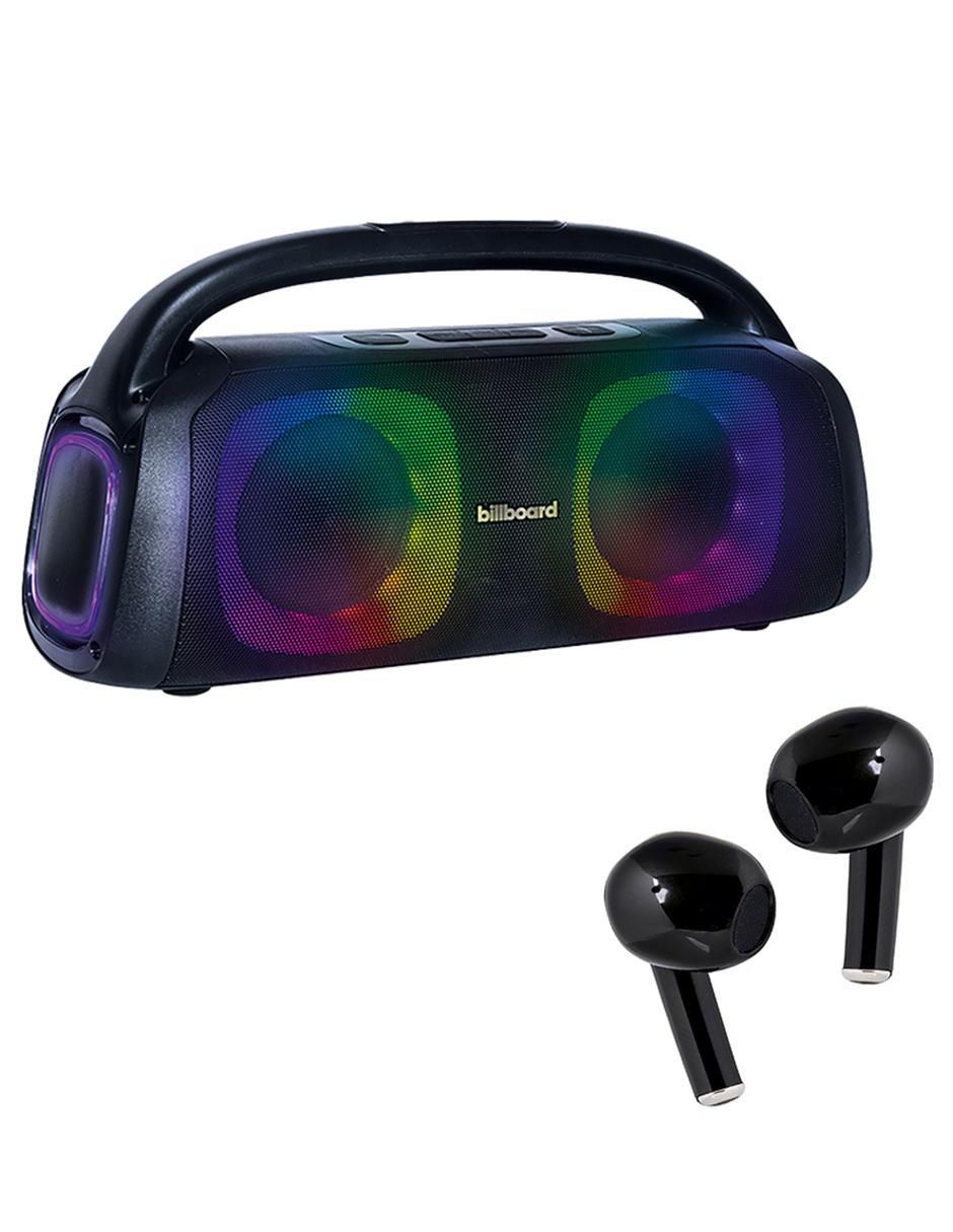 Bocina portátil Soul Wide inalámbrica + audífonos TWS STF 2