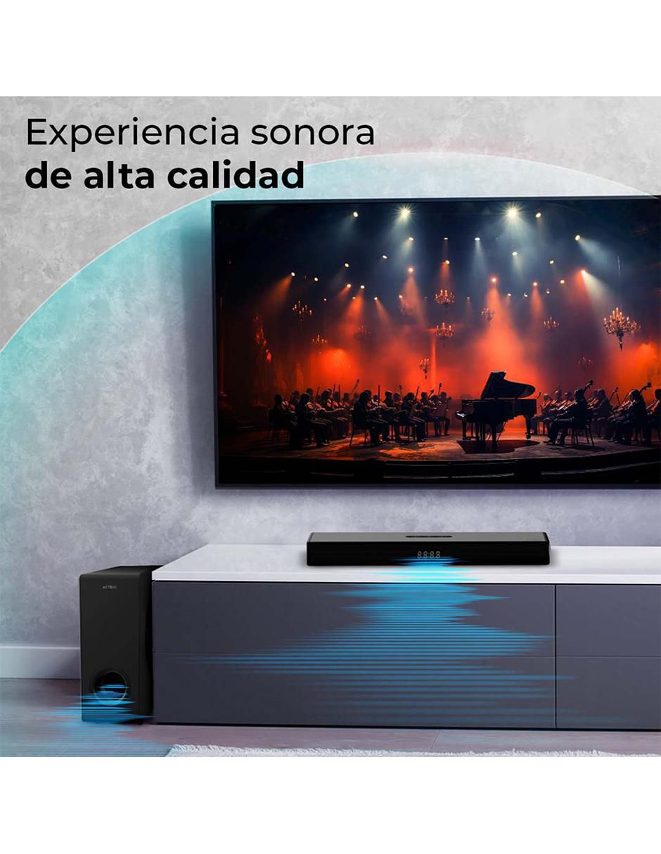Barra de sonido Dynamic Thin Bs600 con subwoofer 5