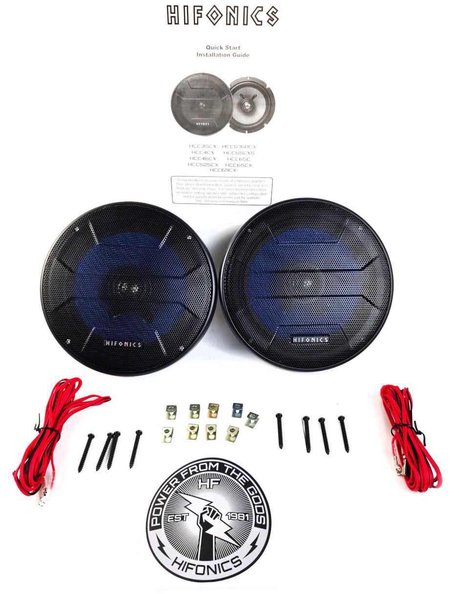 Set de bocinas HCC65CX 12