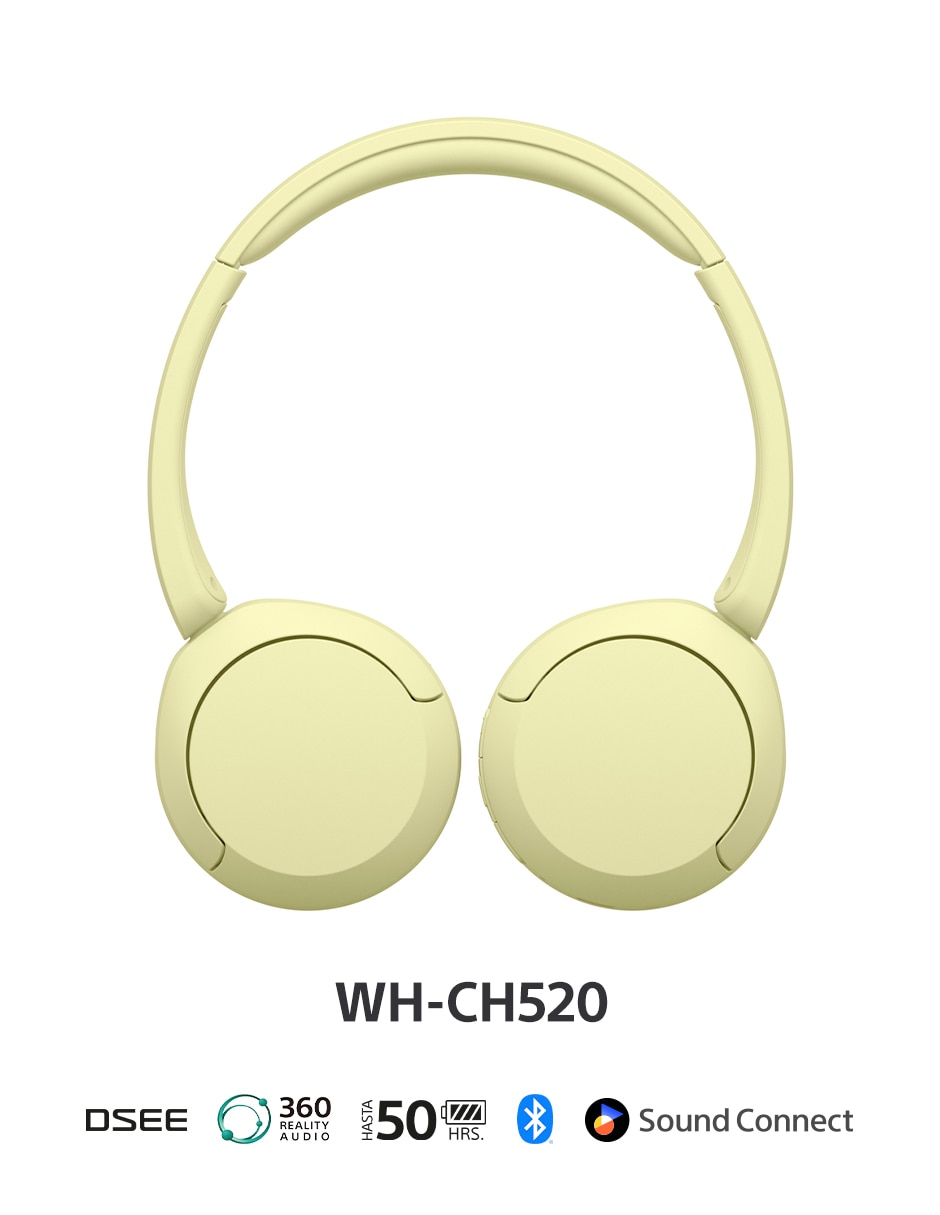 Audífonos On-Ear Sony Wh-Ch520 inalámbricos 2