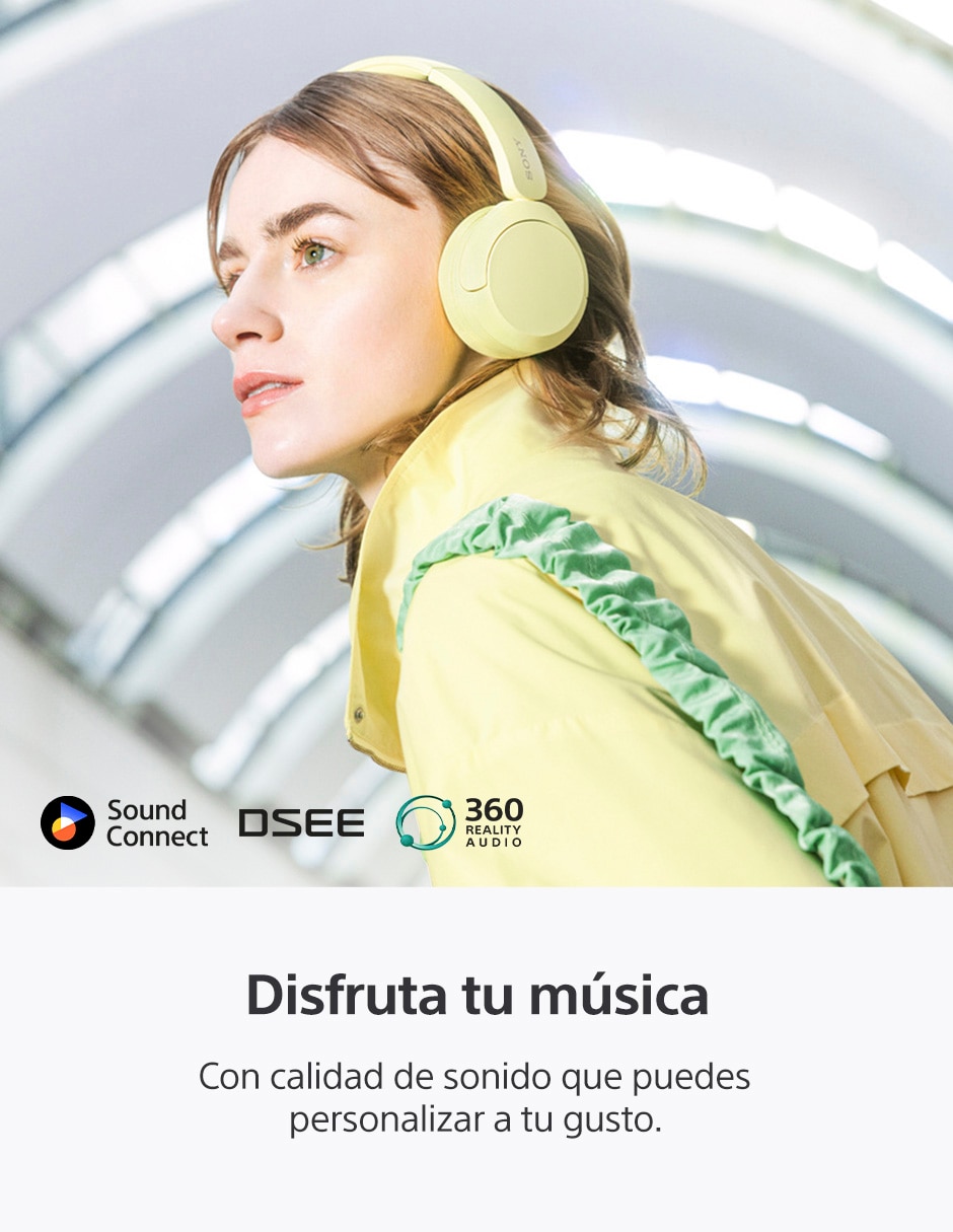 Audífonos On-Ear Sony Wh-Ch520 inalámbricos 6