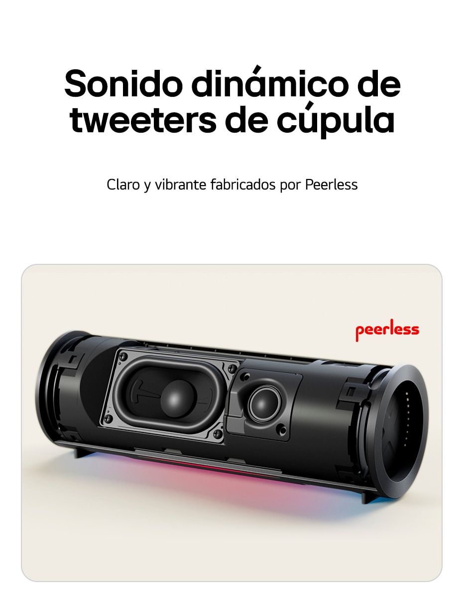Bocina portátil Xboom Grab bluetooth 5