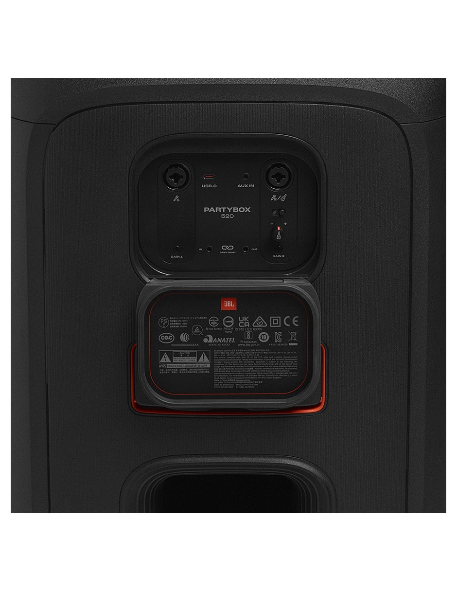 Bocina portátil Partybox 520 bluetooth 3