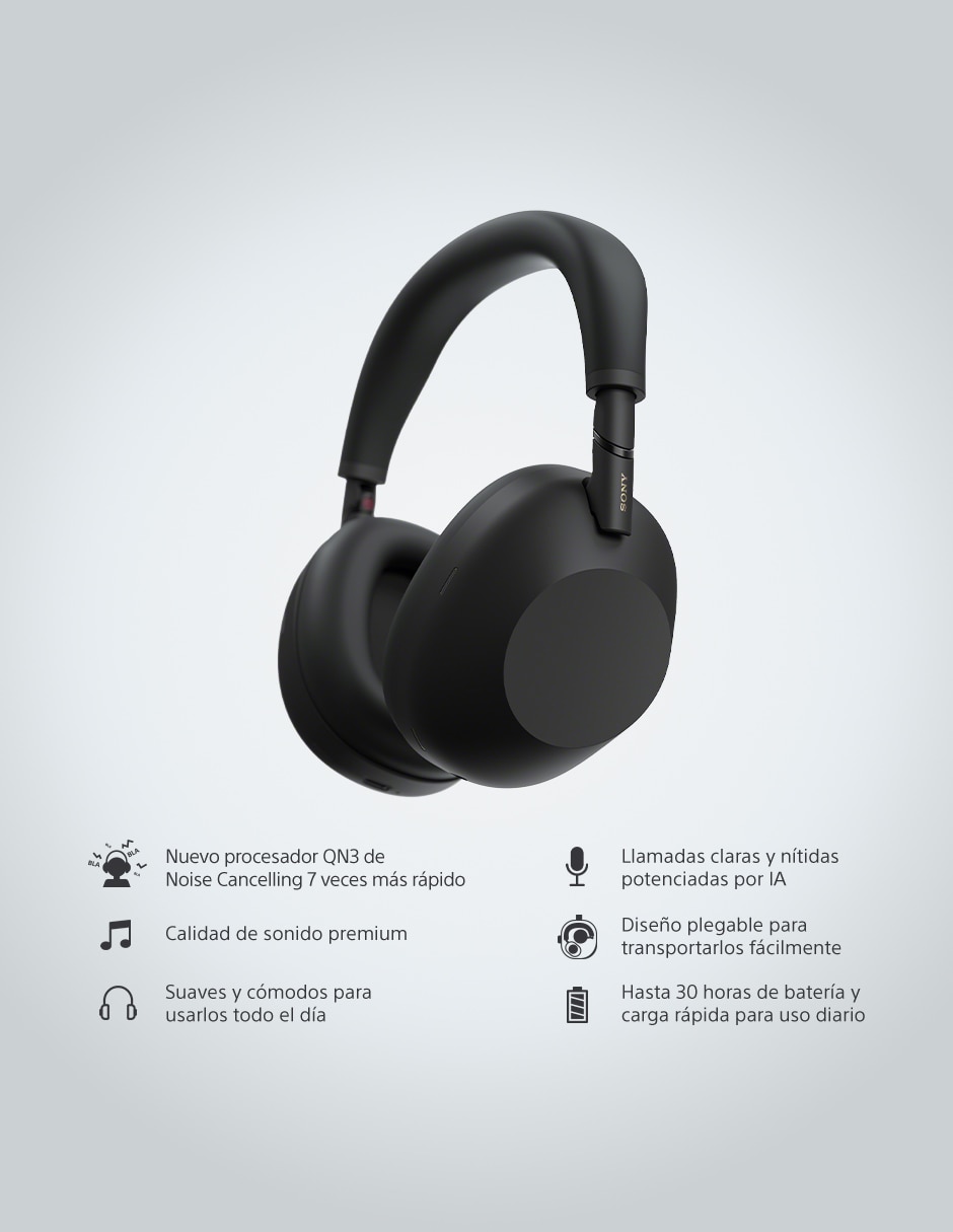 Audífonos Over-Ear alámbricos e inalámbricos con cancelación de ruido 13