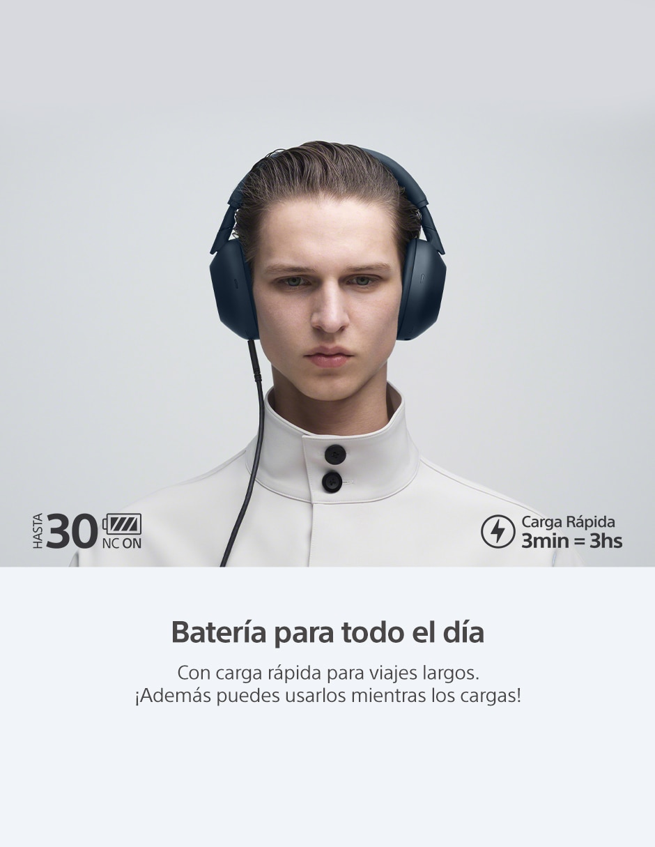 Audífonos Over-Ear alámbricos e inalámbricos con cancelación de ruido 9
