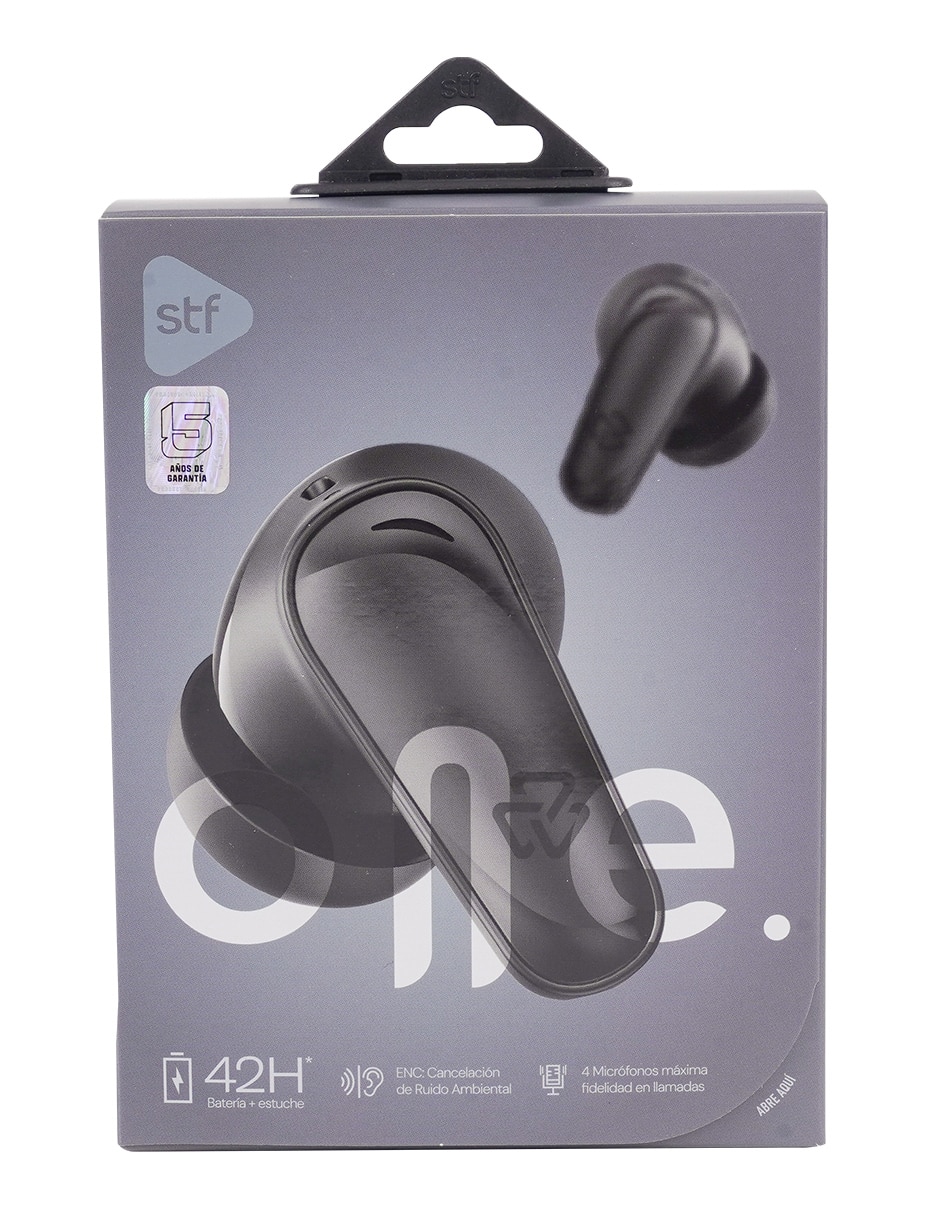 AUDÍFONOS IN-EAR STF ONE TWS, NEGRO