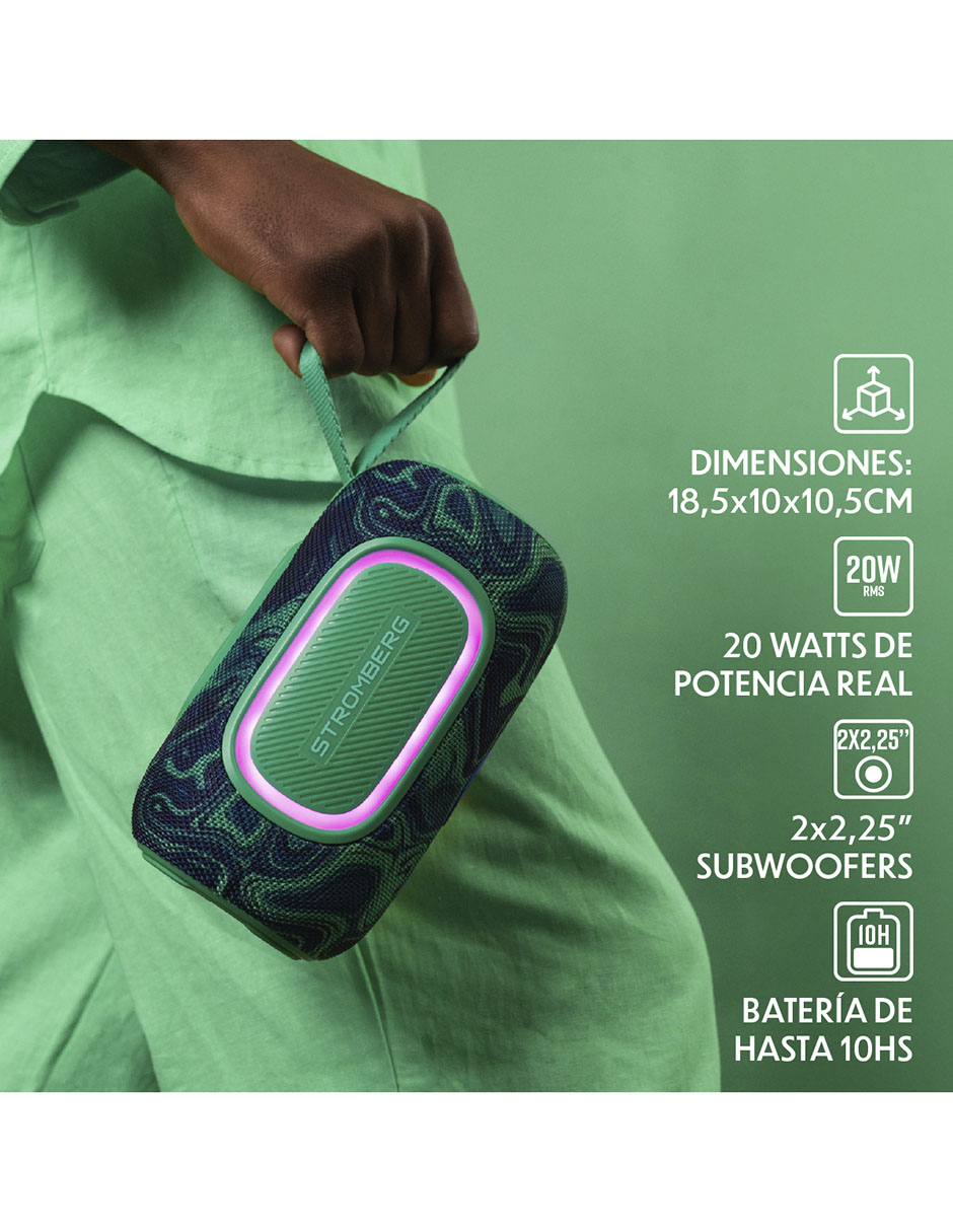 Bocina portátil Burst-2 bluetooth 15