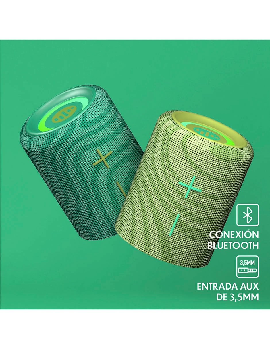 Bocina portátil Mega-Twin bluetooth 12