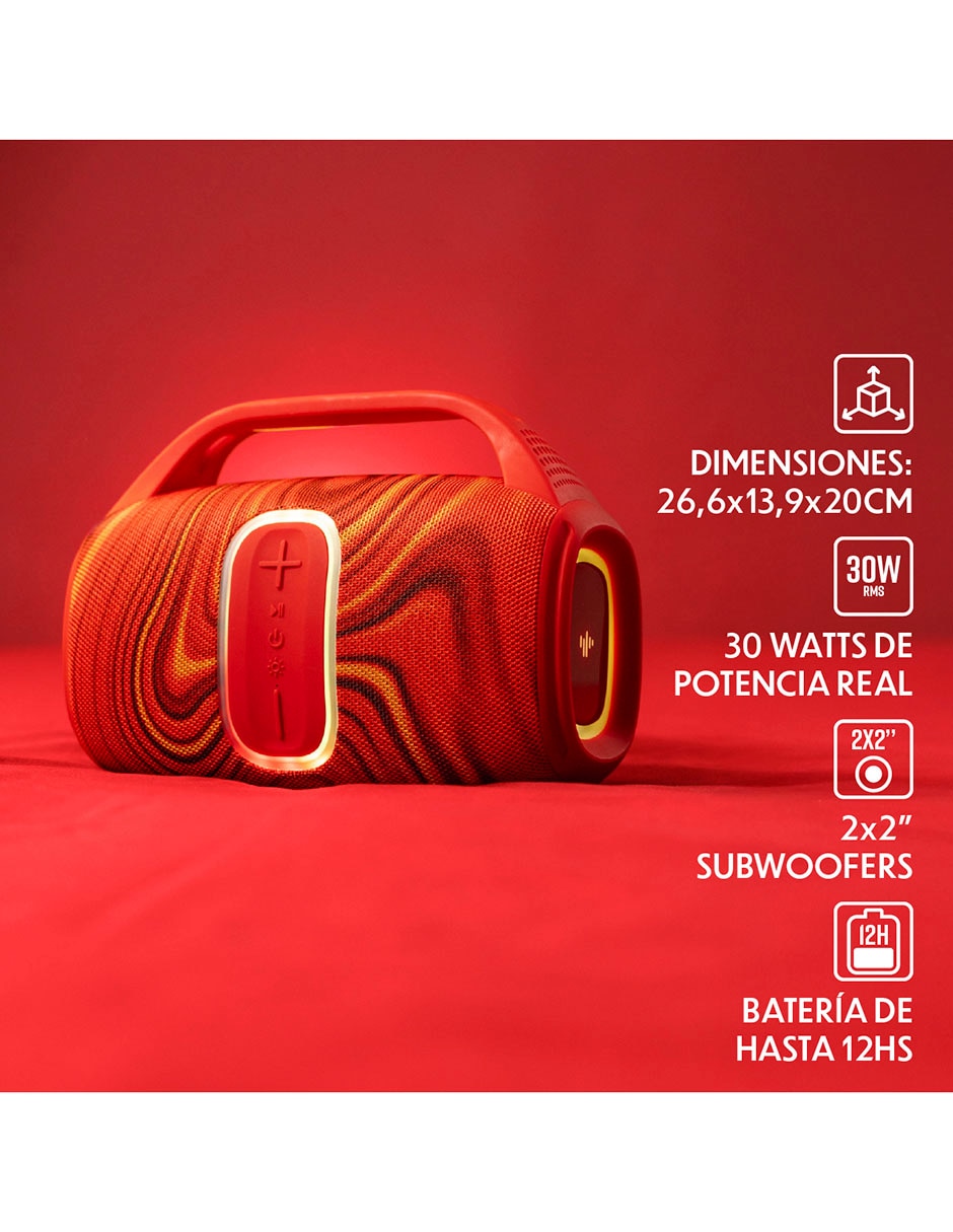 Bocina portátil Groove bluetooth 11