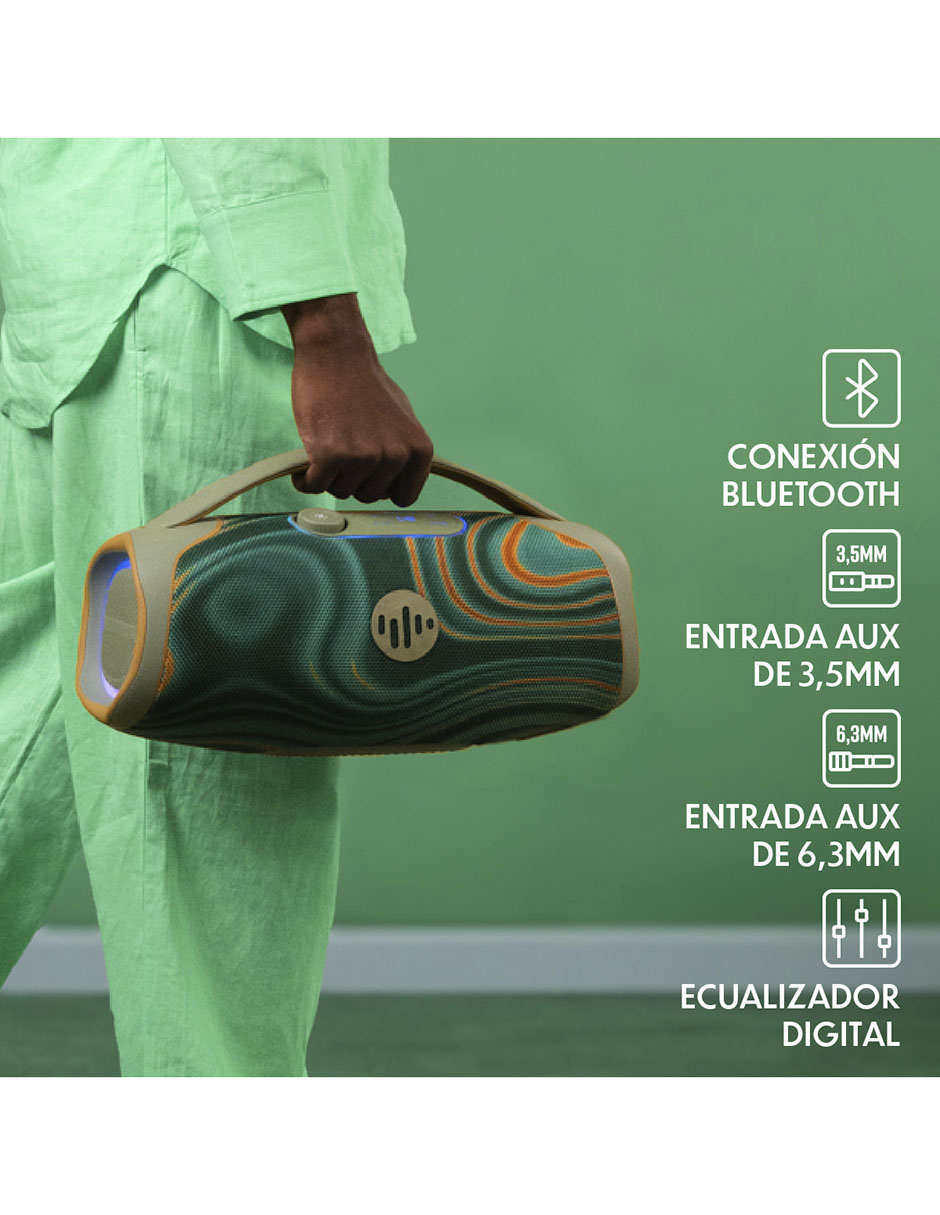 Bocina portátil Force bluetooth 10