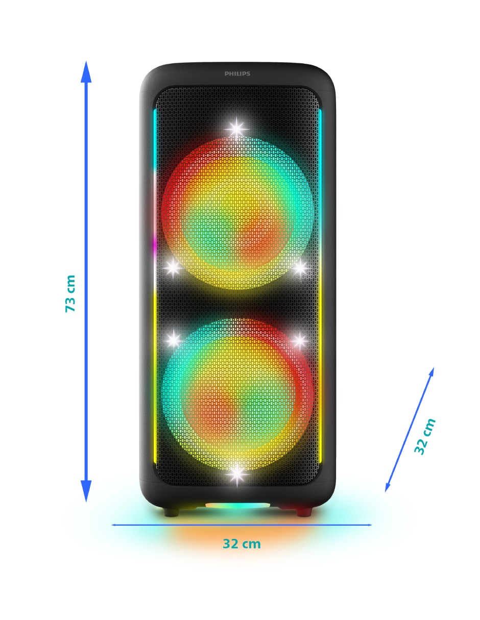 Bocina portátil TAX5000 bluetooth 6