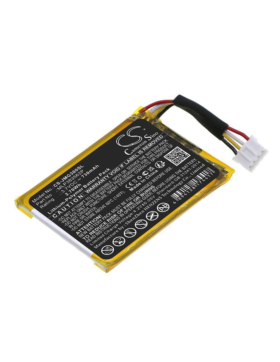 Batería recargable 700 mAh cs-jmg300sl Batería recargable 700 mAh cs-jmg300sl