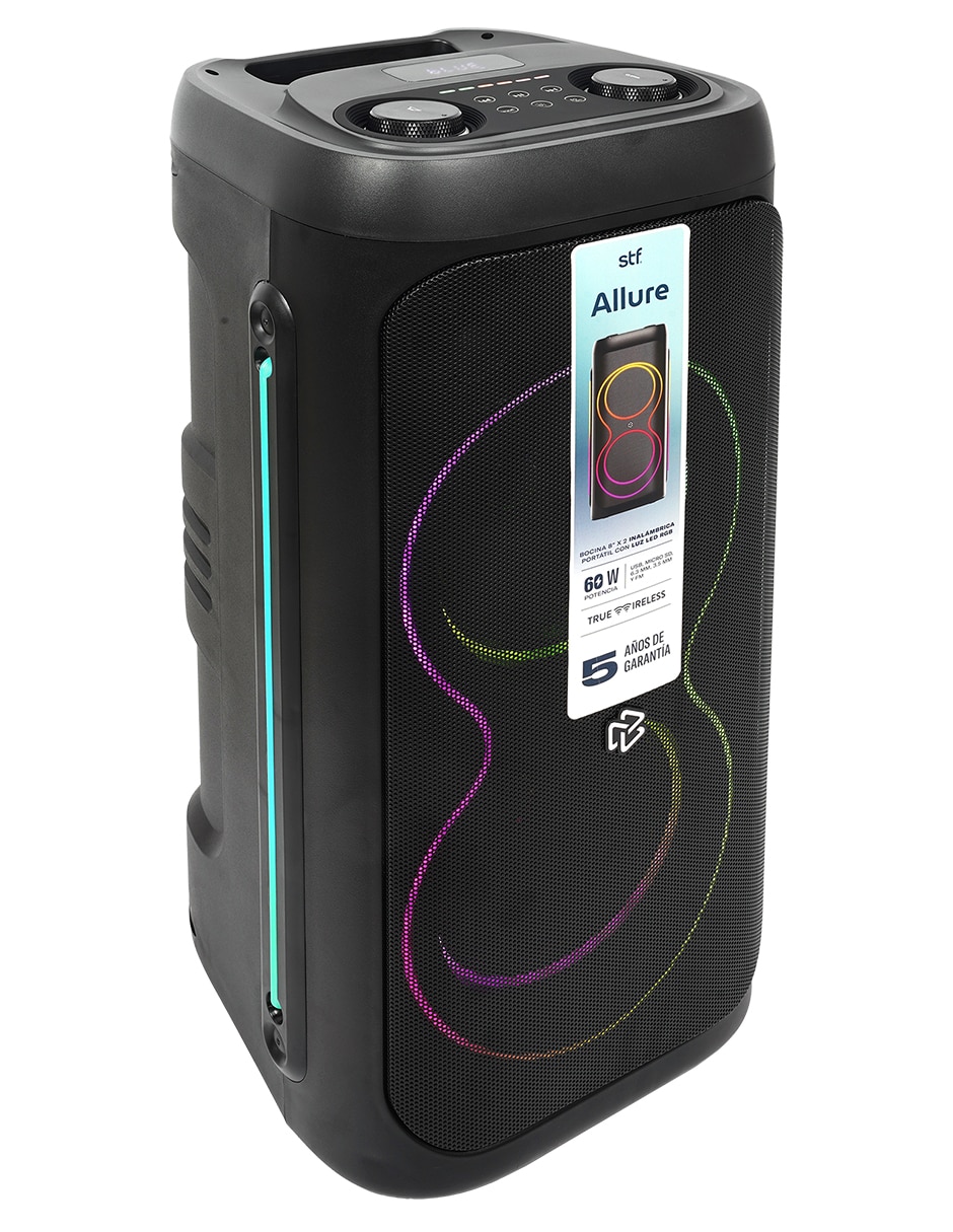Bocina portátil Allure 8x2 bluetooth 5