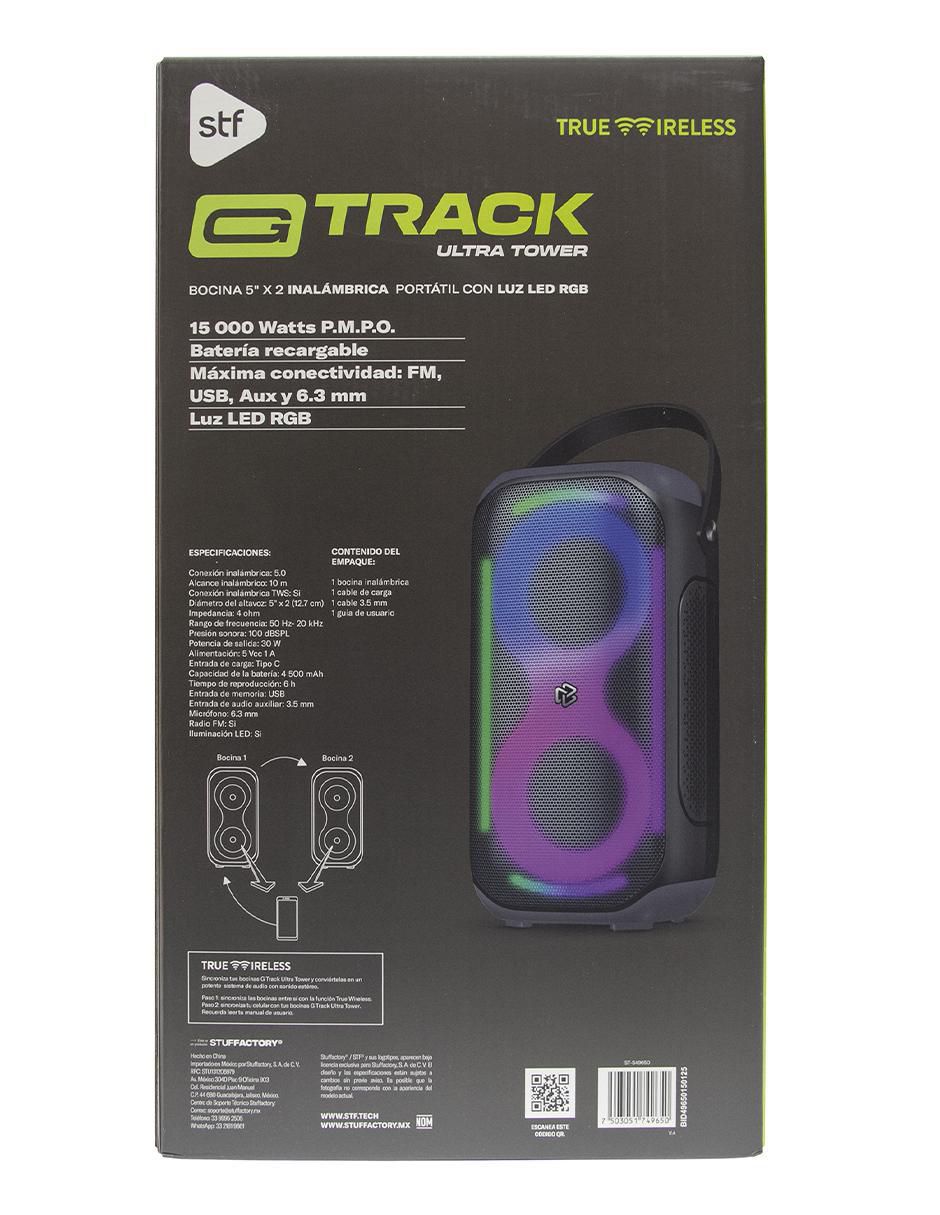 Bocina portátil G Track Ultra Tower inalámbrica 7