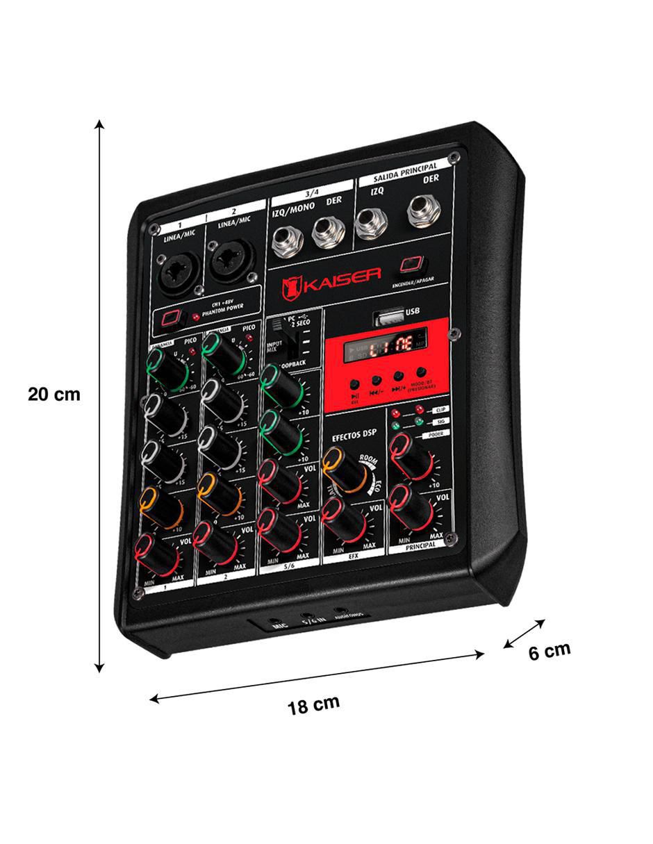 Amplificador KMB-4804 de 120 V 11