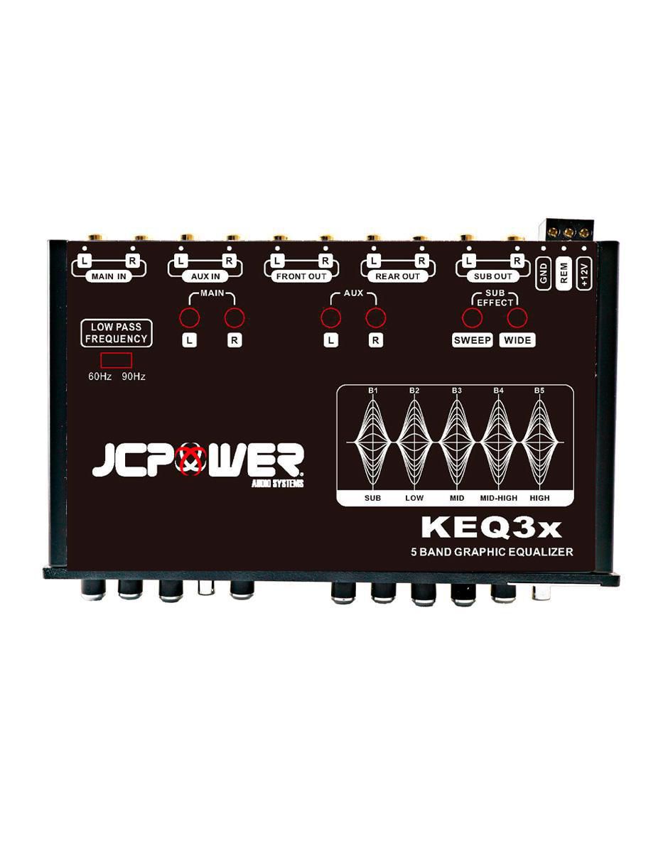 Preamplificador KEQ3X de 14.4 V