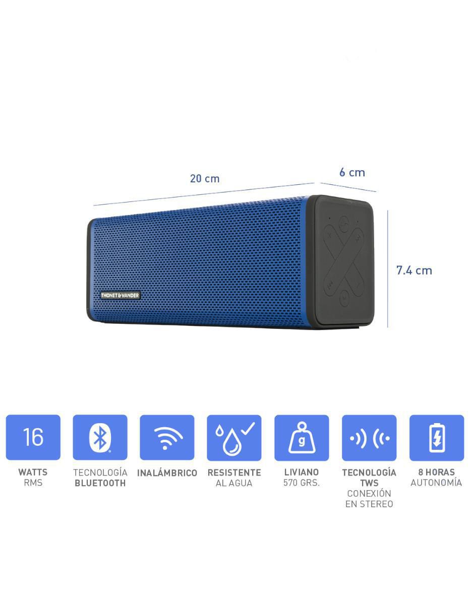 Bocina portátil Speaker Frei Topp TWS inalámbrica 2