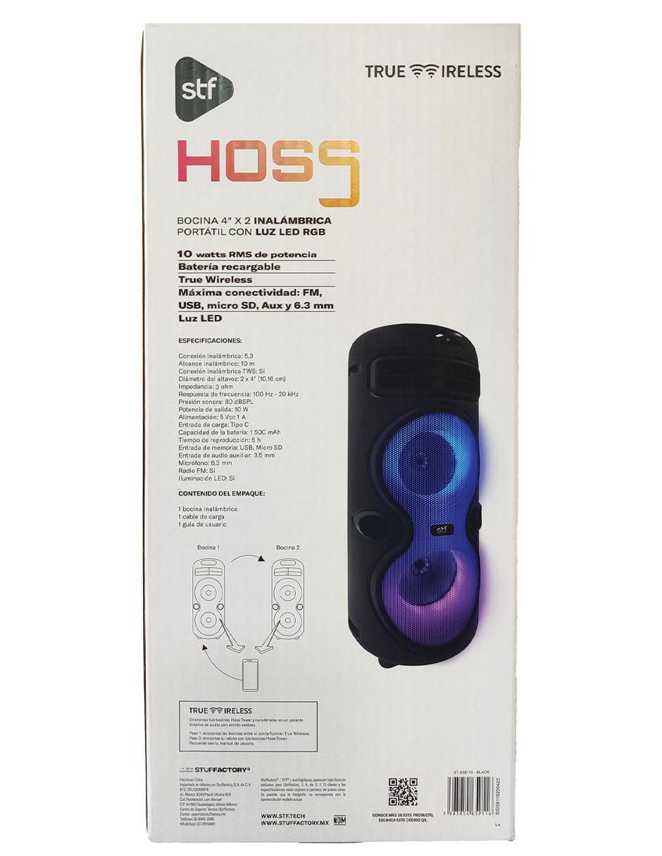 Bafle portátil Hoss Tower 8