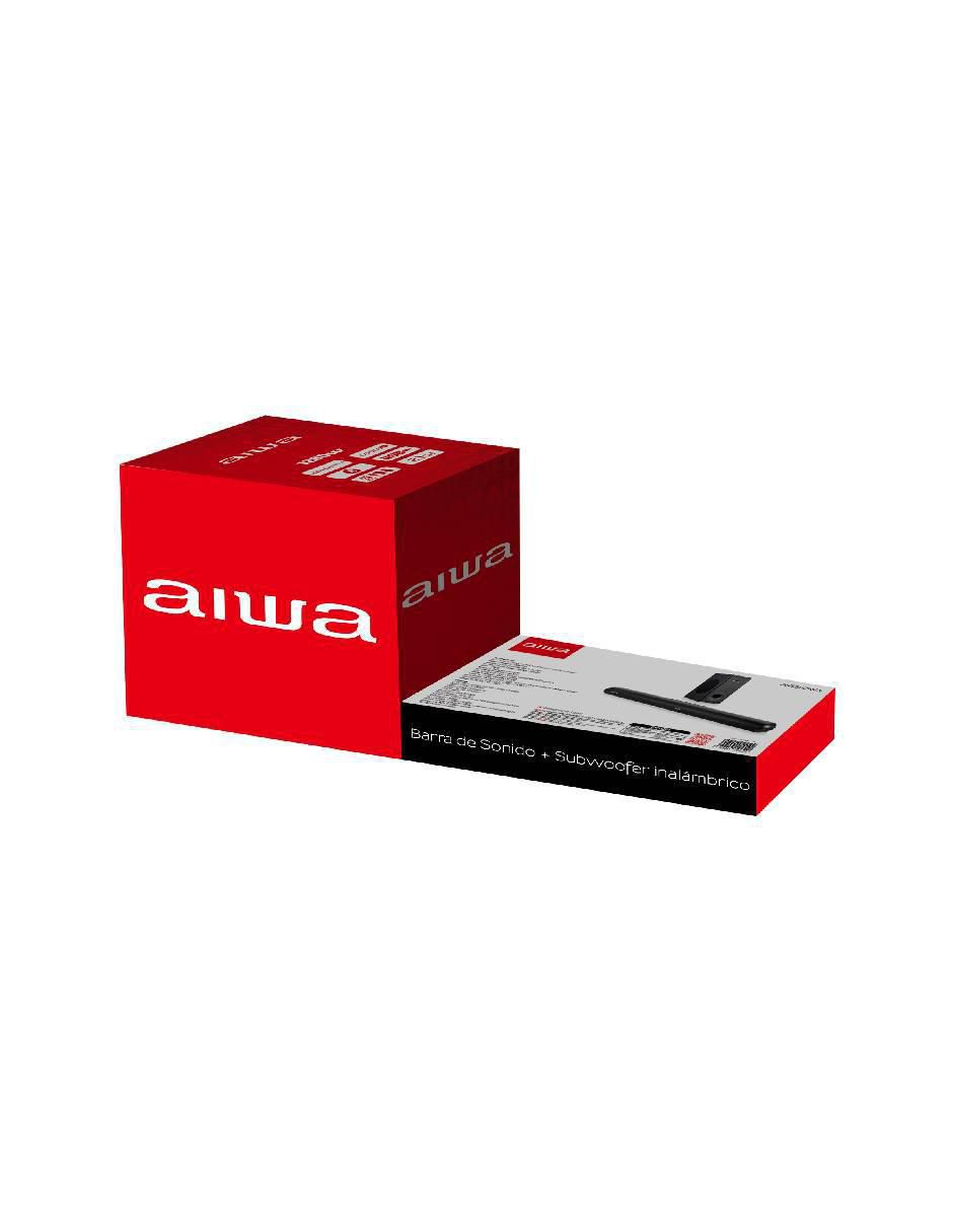 Barra de sonido Awsbh21ww con subwoofer 5