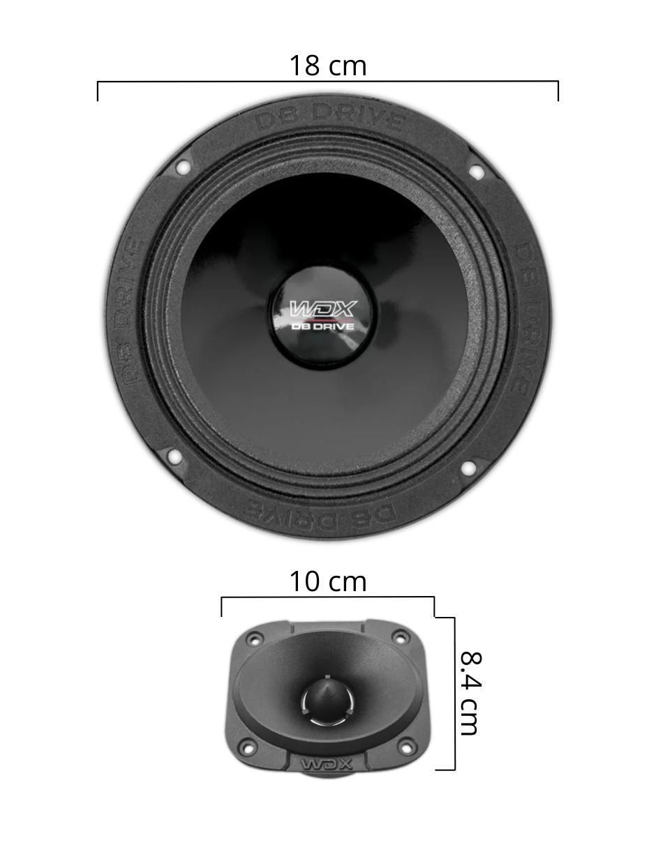 Set de medios WDX5-6.5-2MTW 5