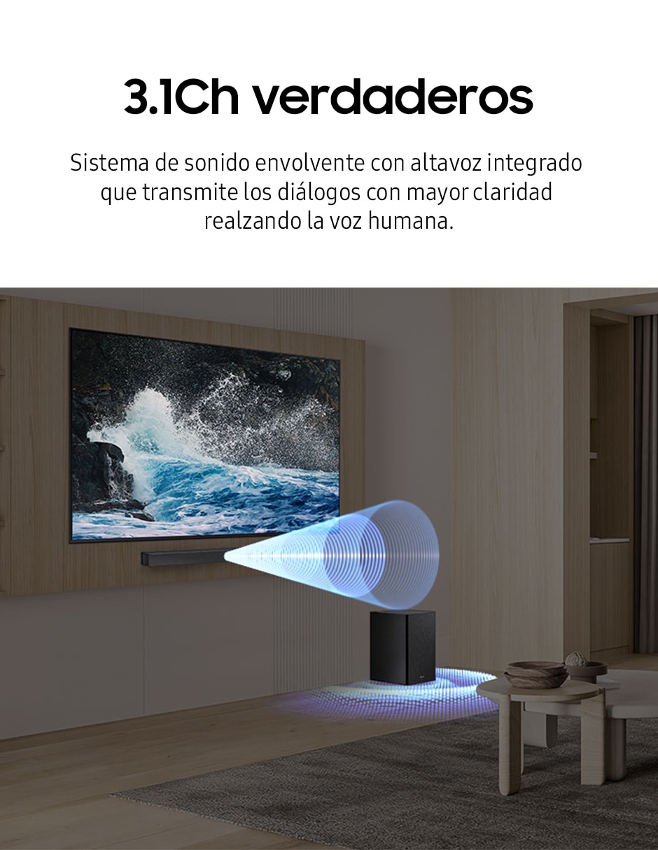 Barra de sonido hw-b650f/zx con subwoofer 4