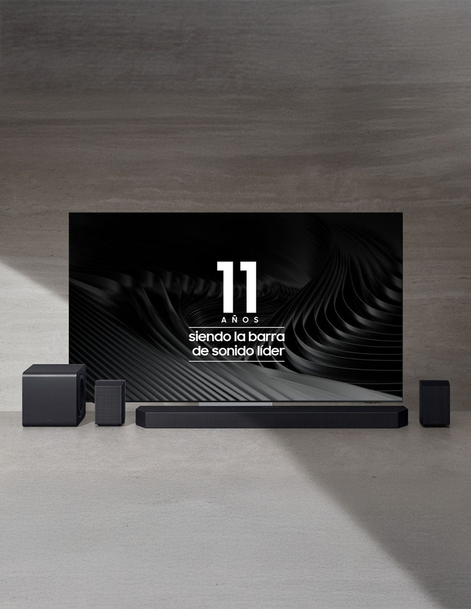 Barra de sonido hw-b650f/zx con subwoofer 10