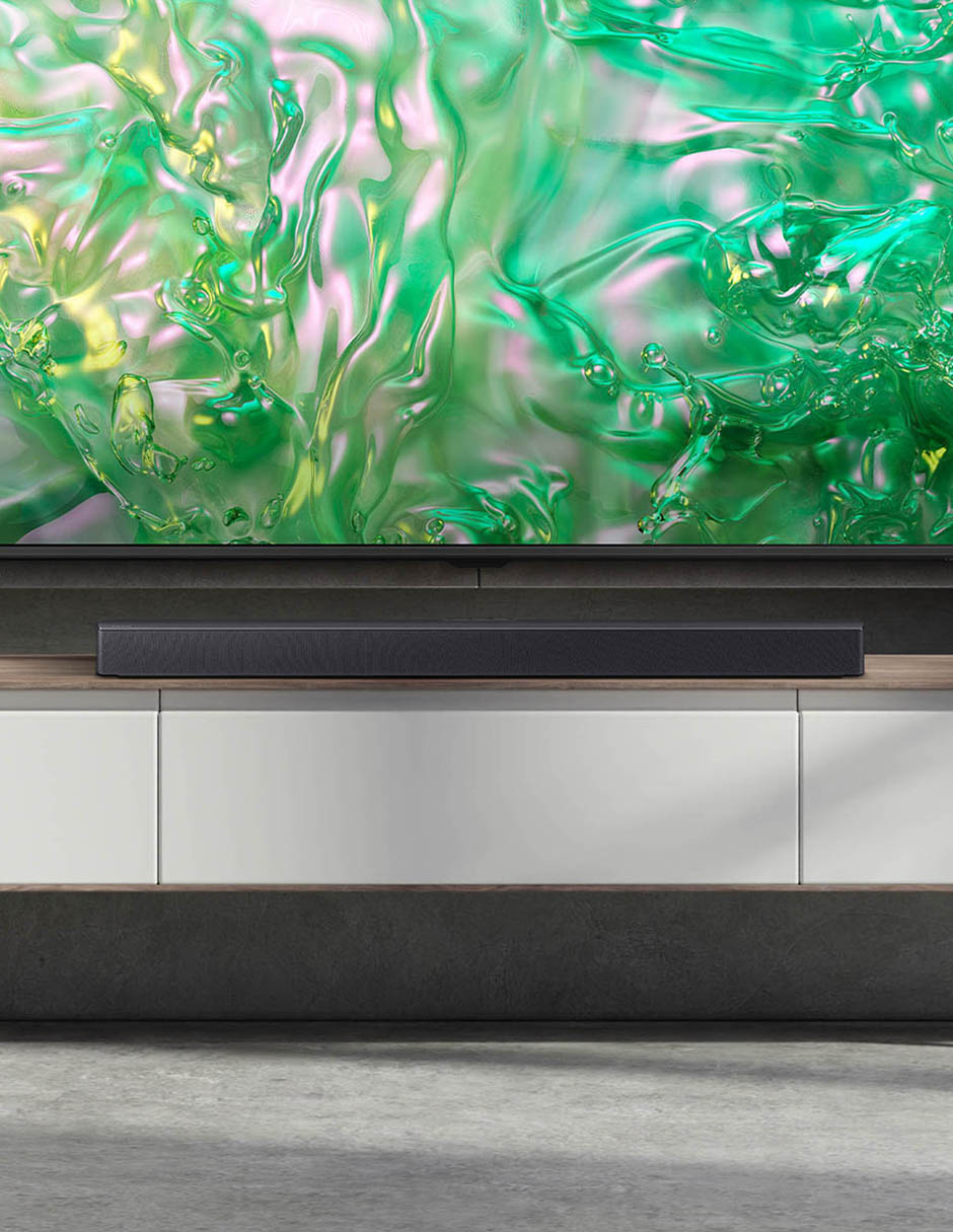 Barra de sonido hw-b450f/zx con subwoofer 7