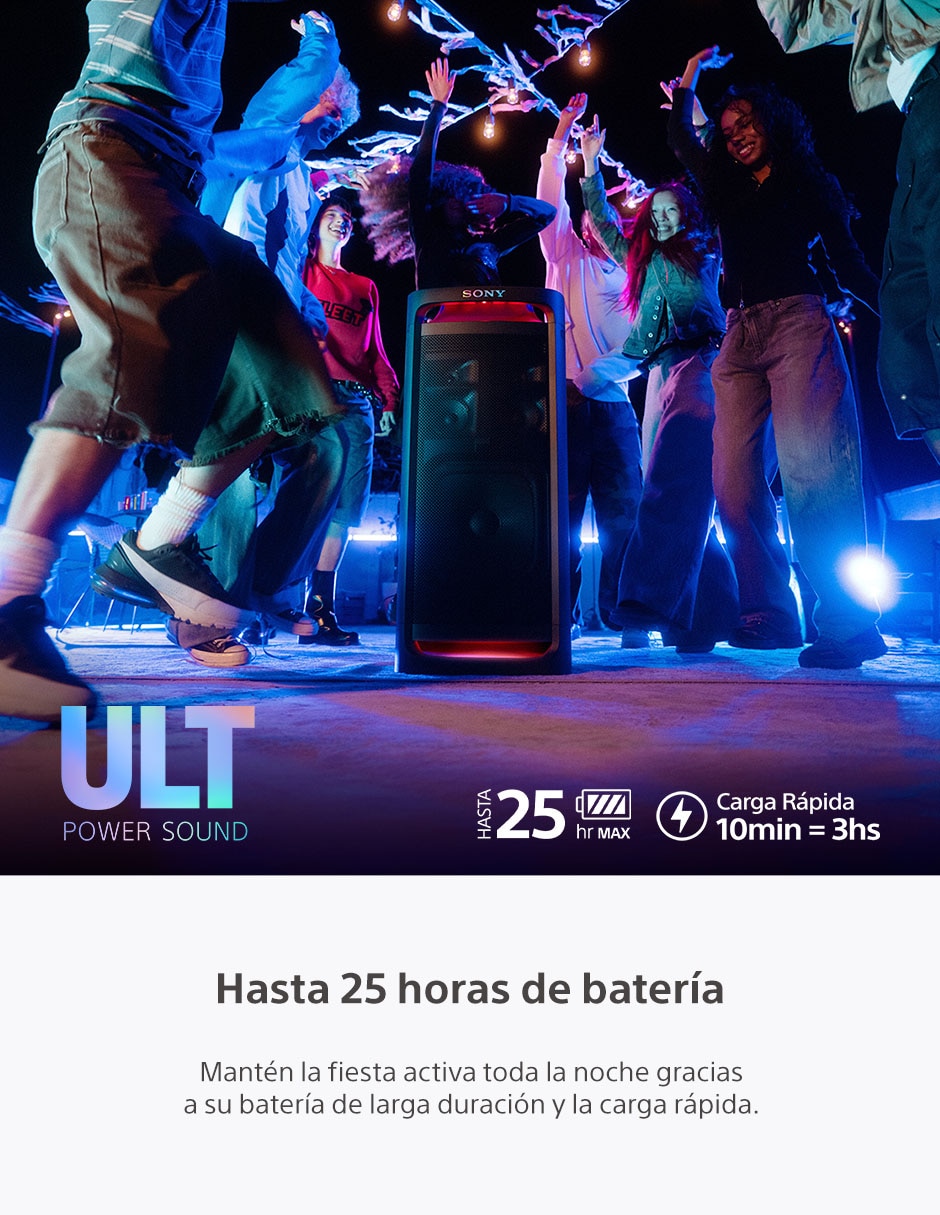 Bocina recargable Ult Tower 9 bluetooth 3