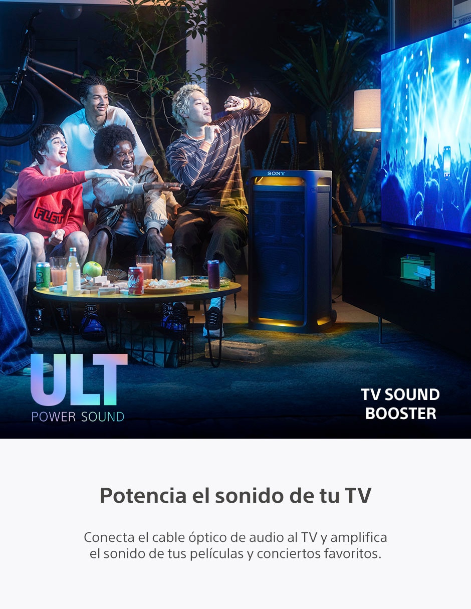 Bocina recargable Ult Tower 9 bluetooth 7