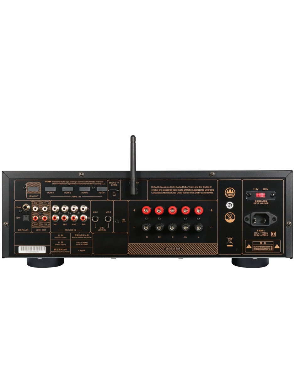 Receptor audio y video AT1200 2