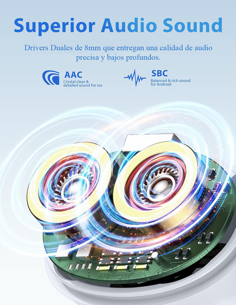 Audífonos in-ear Gt4 inalámbrica 7