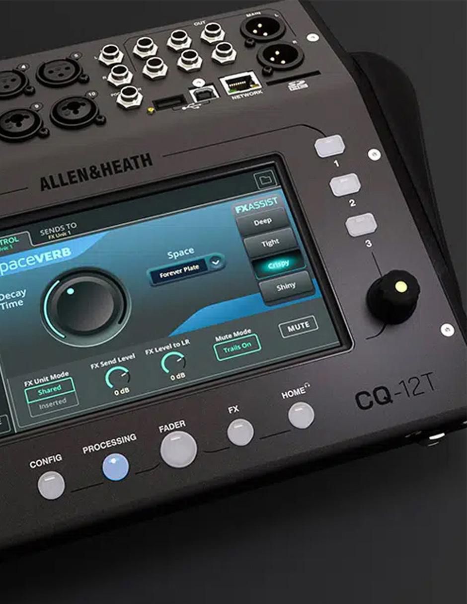 Mezcladora Dj cq-12t 4