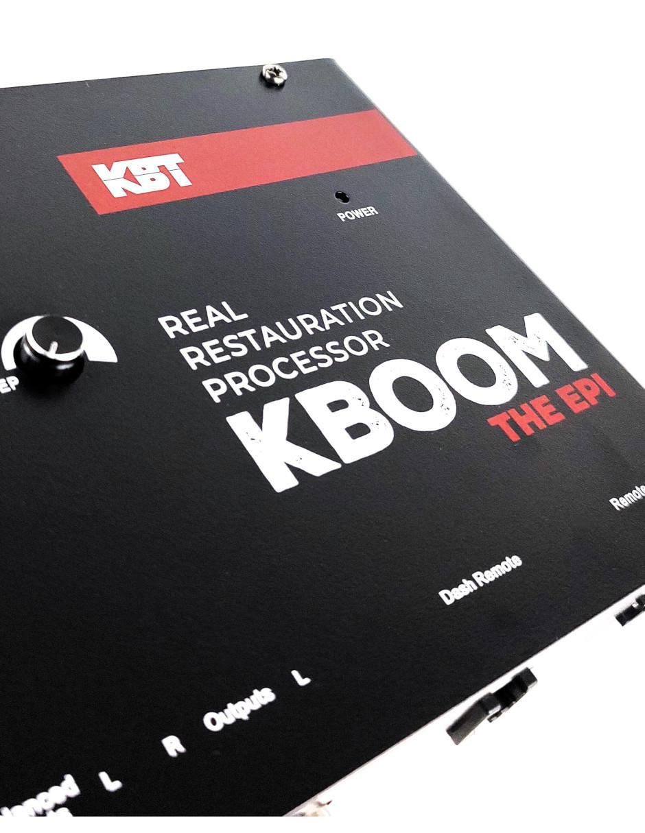 Preamplificador KBOOM de 12 VDC 7
