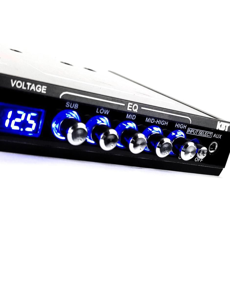 Preamplificador KEQBOOM de 12 VDC 8