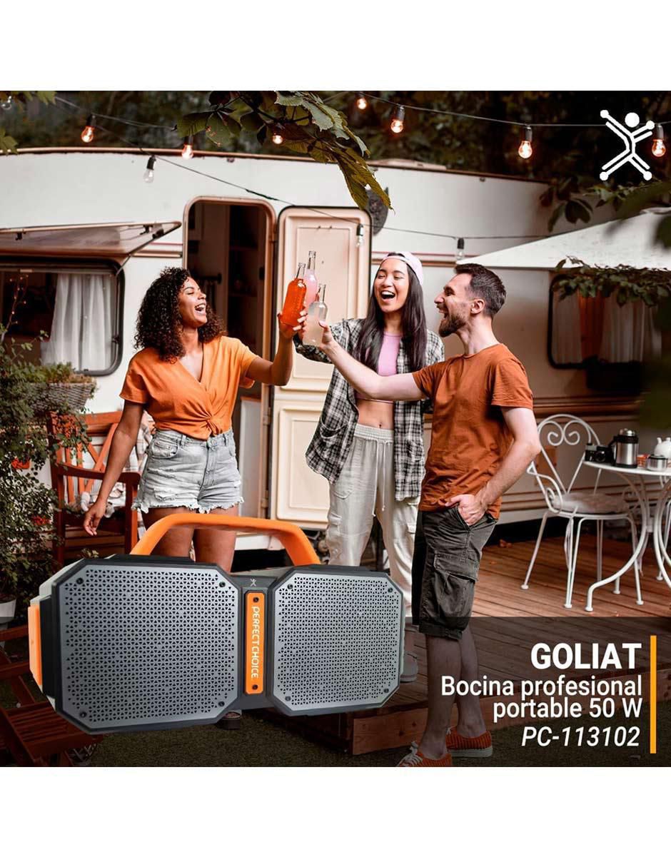 Bocina portátil Goliat bluetooth 3