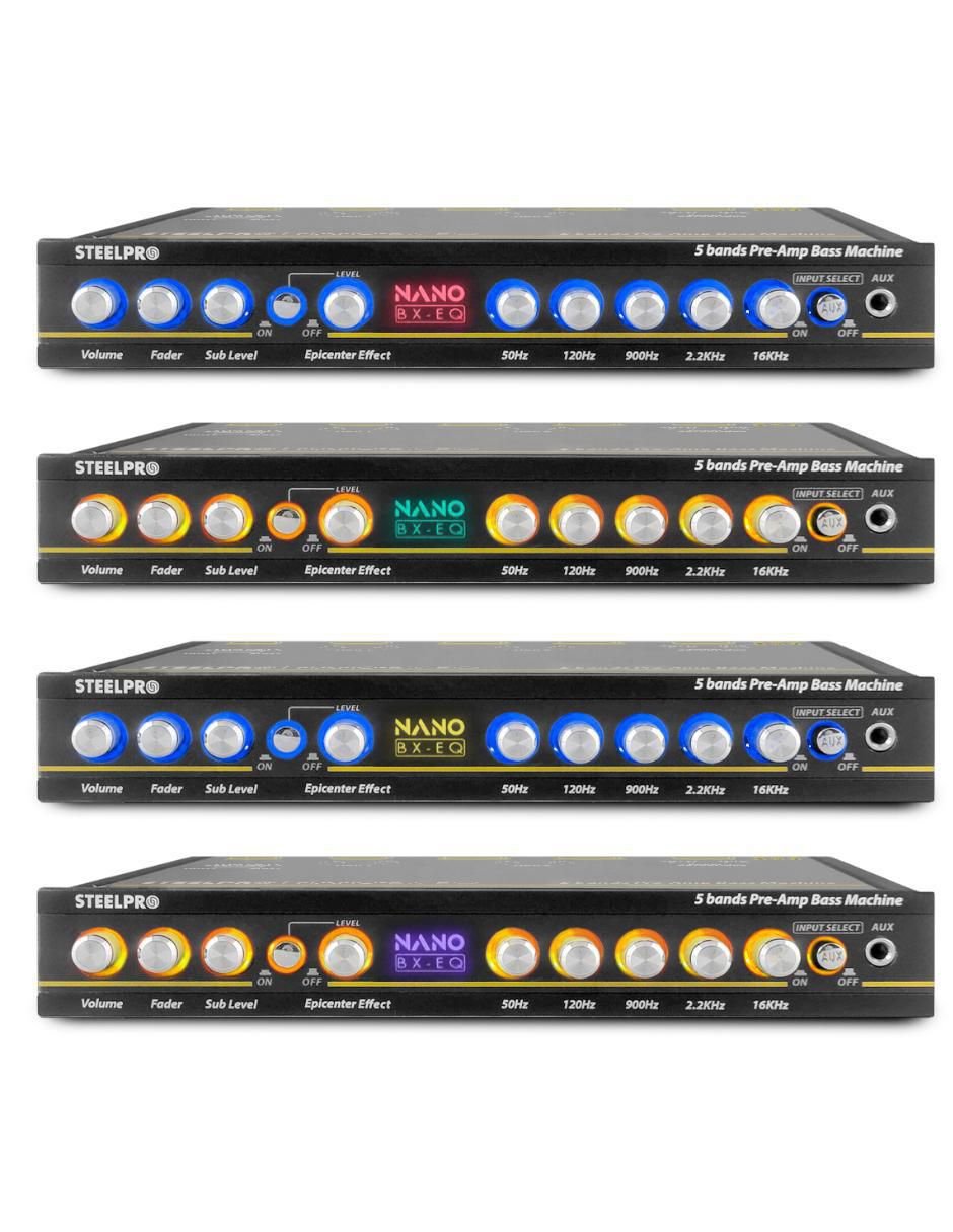 Preamplificador NANO-BX-EQ de 9 V 4