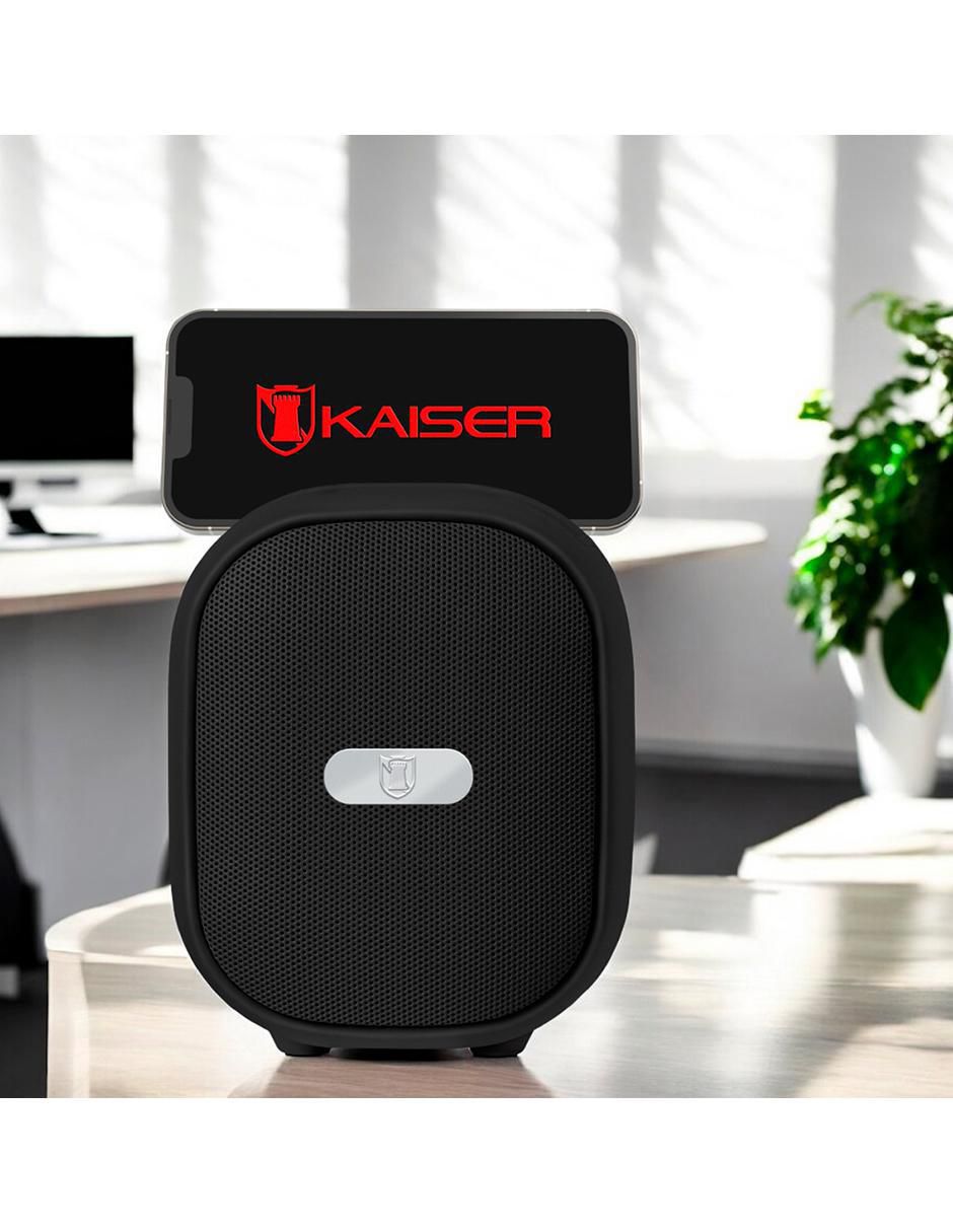 Bocina recargable kaiser kbf-4002 inalámbrica no aplica