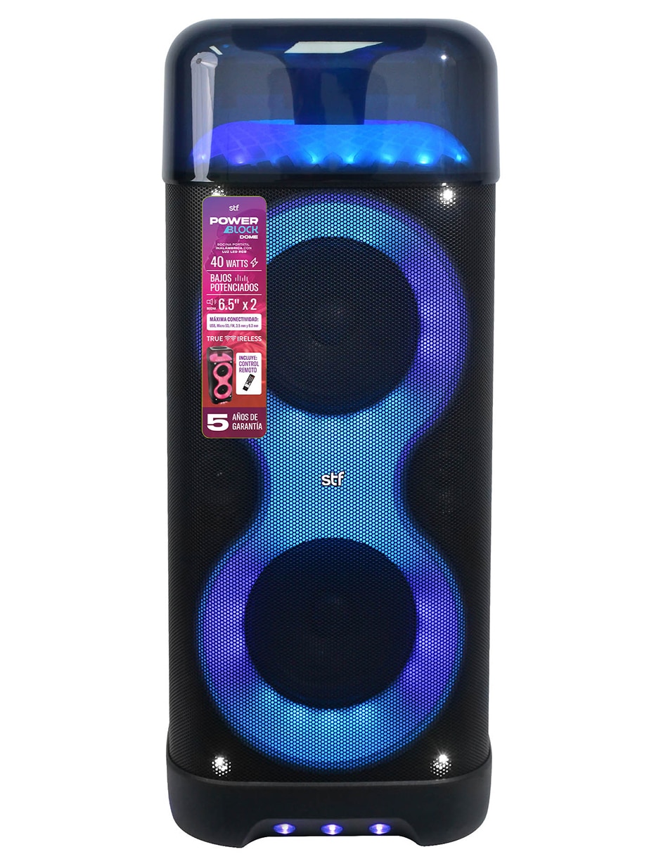 Bocina portátil RGB bluetooth