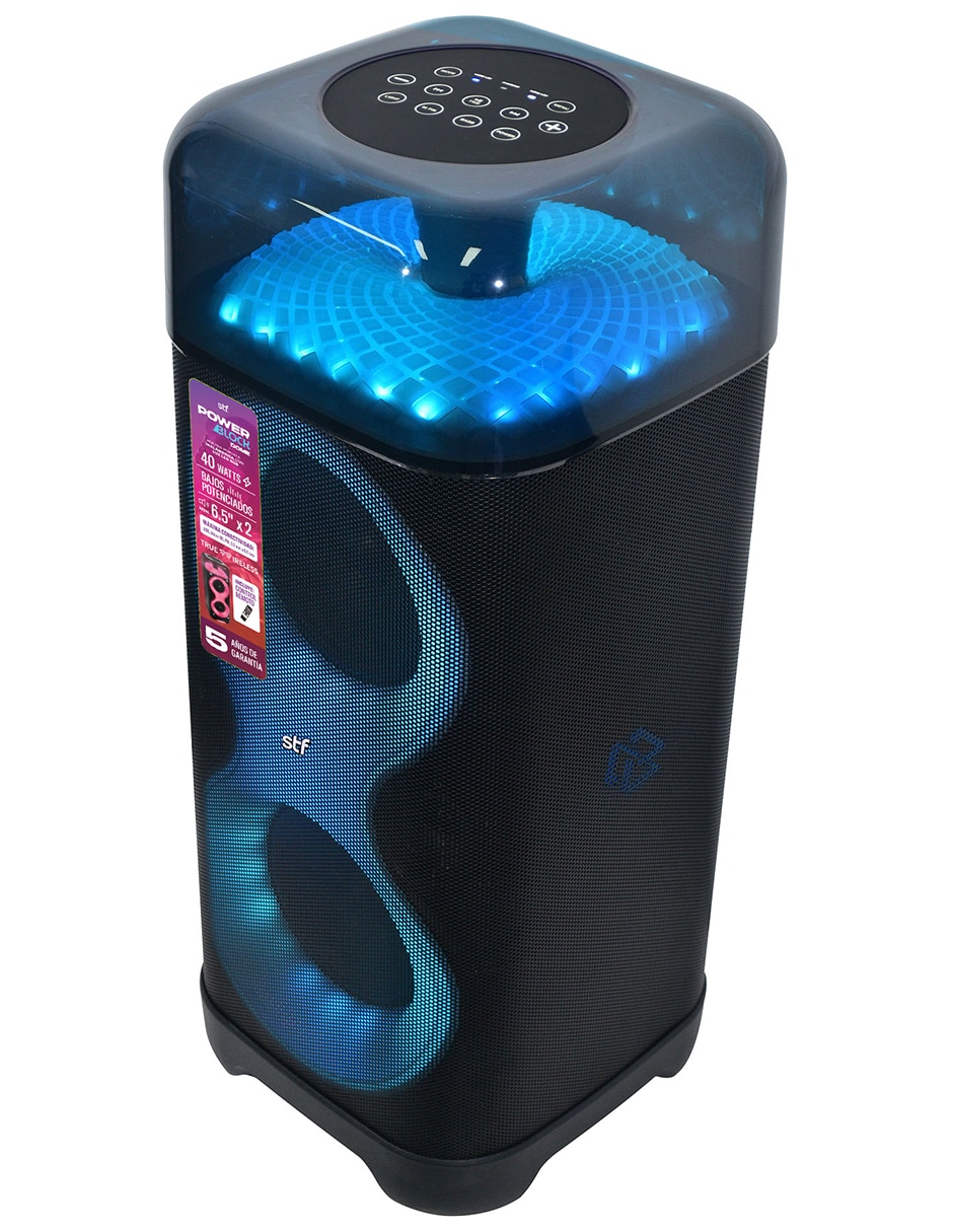Bocina portátil RGB bluetooth 5
