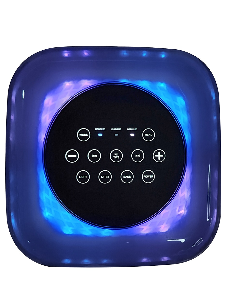 Bocina portátil RGB bluetooth 7