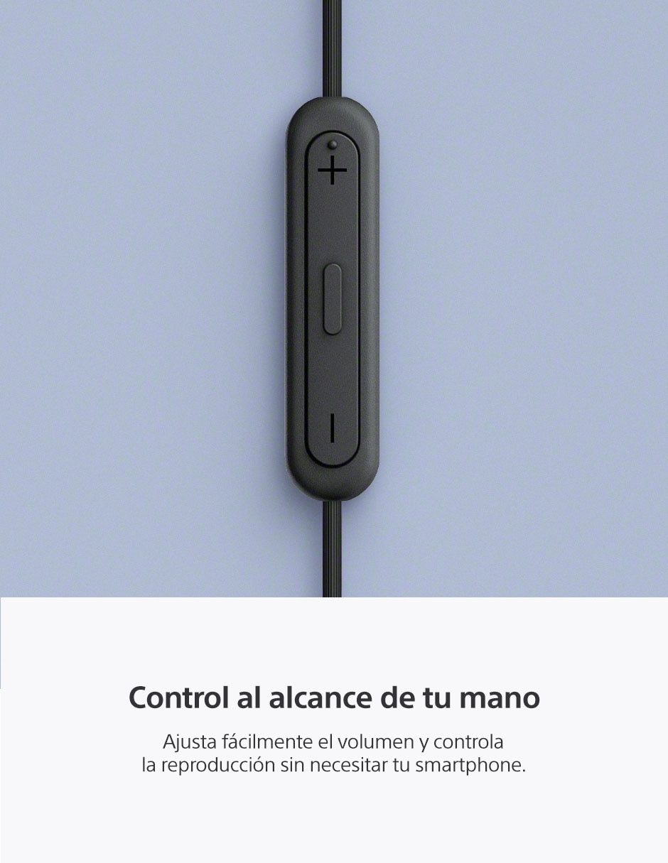 AUDÍFONOS IN-EAR SONY IER-EX15C, NEGRO