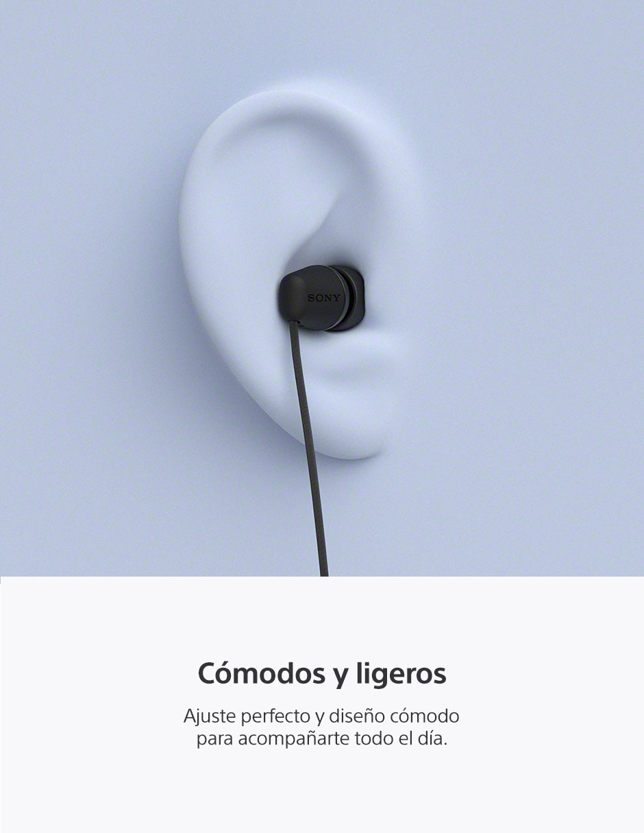AUDÍFONOS IN-EAR SONY IER-EX15C, NEGRO